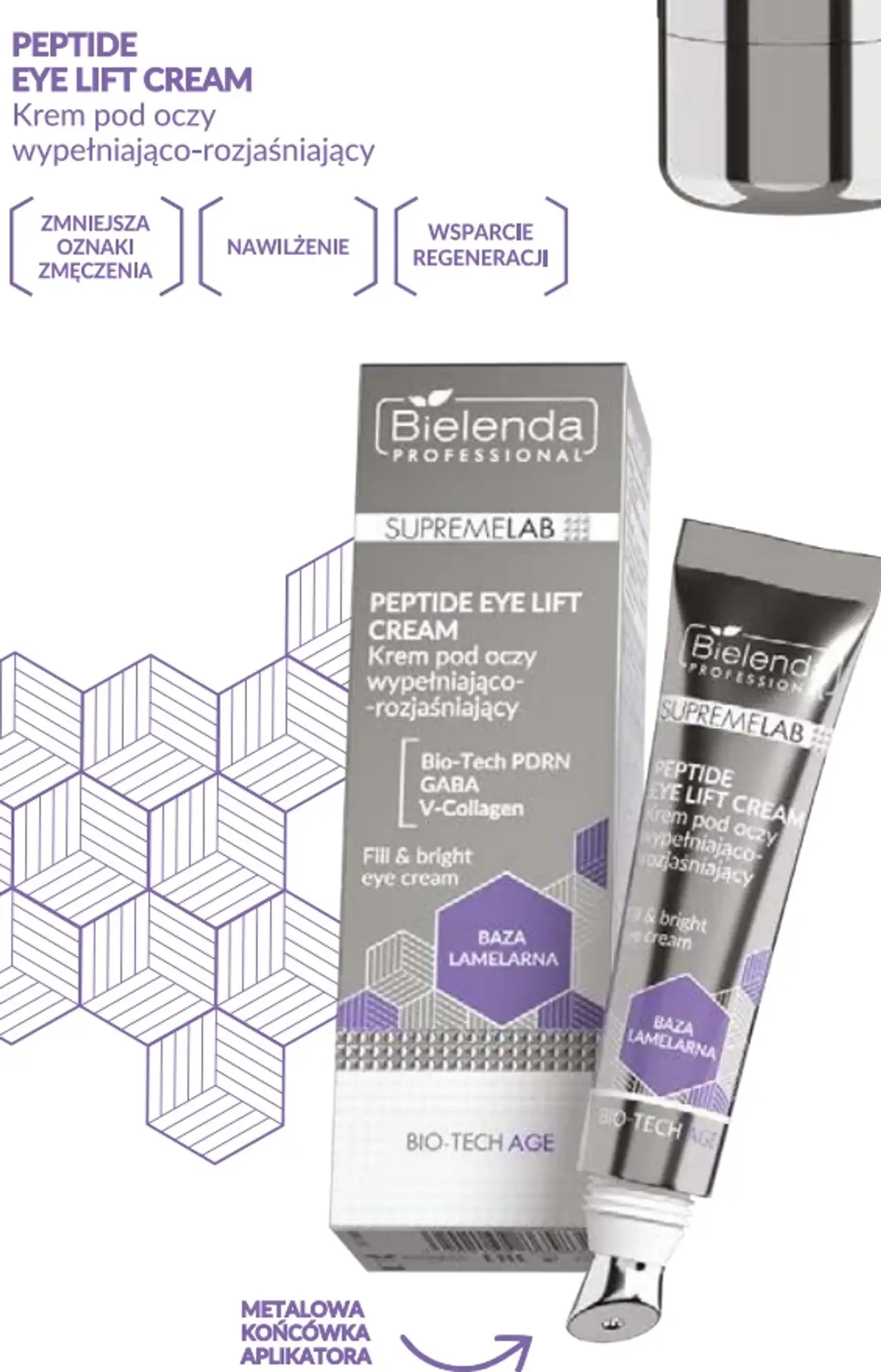 Bielenda Professional Supremelab Bio-Tech Age Peptide Eye Lift Cream