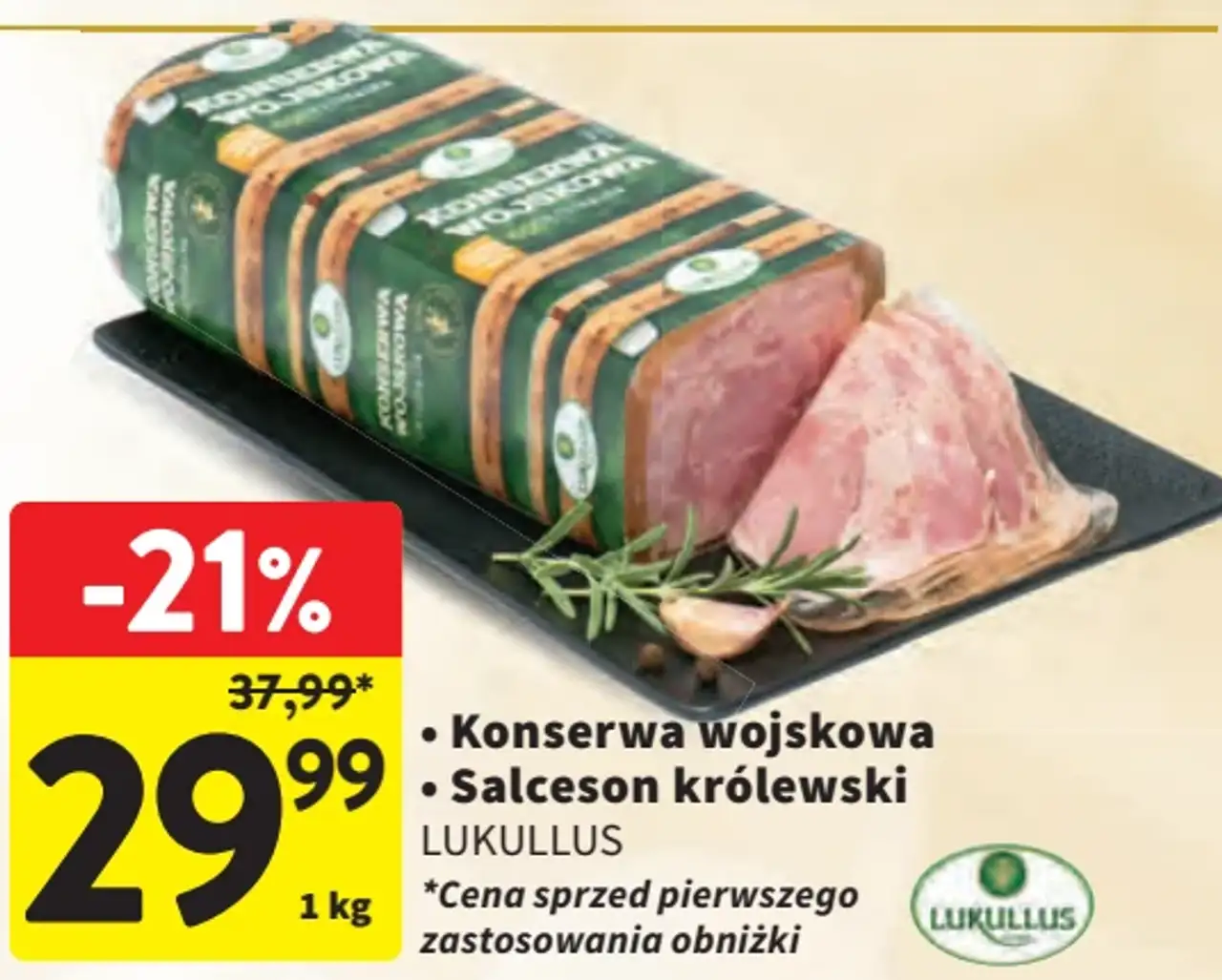 Konserwa wojskowa / Salceson królewski