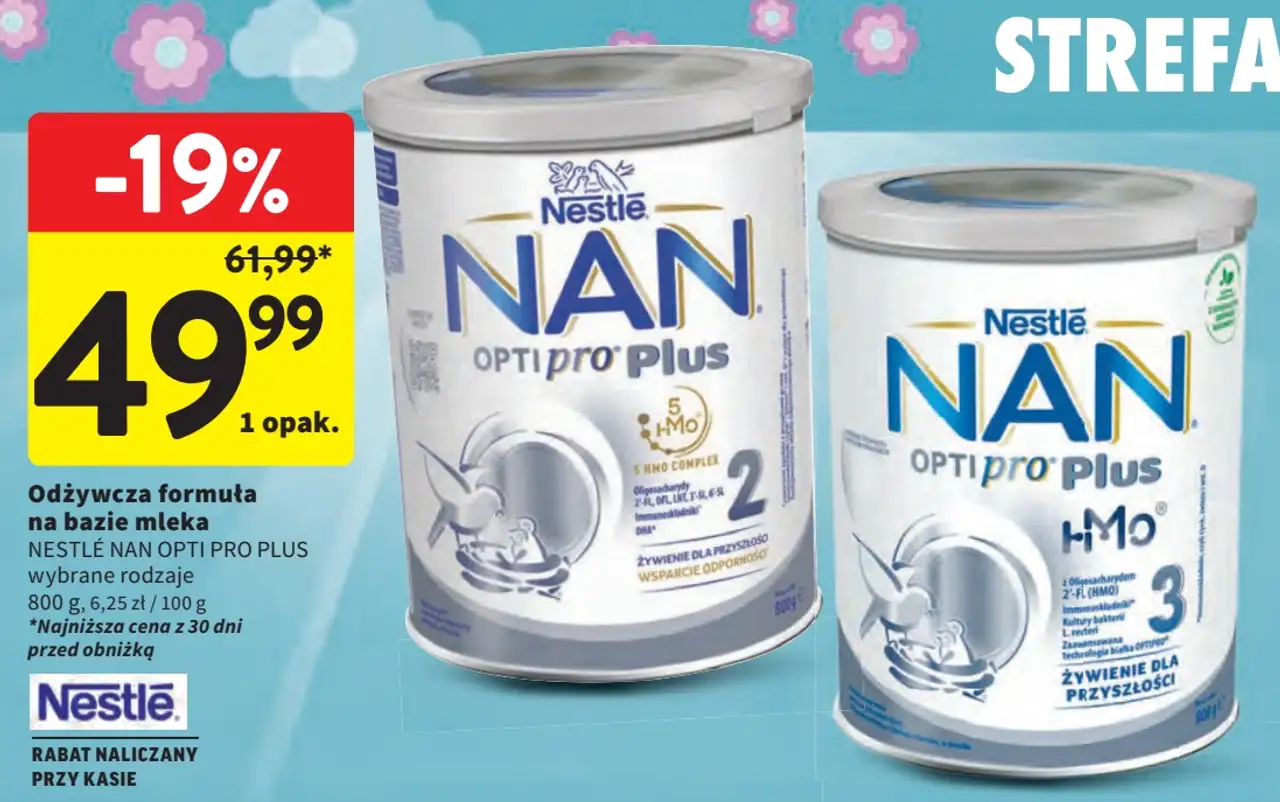 Nestlé NAN Optipro Plus mleko modyfikowane