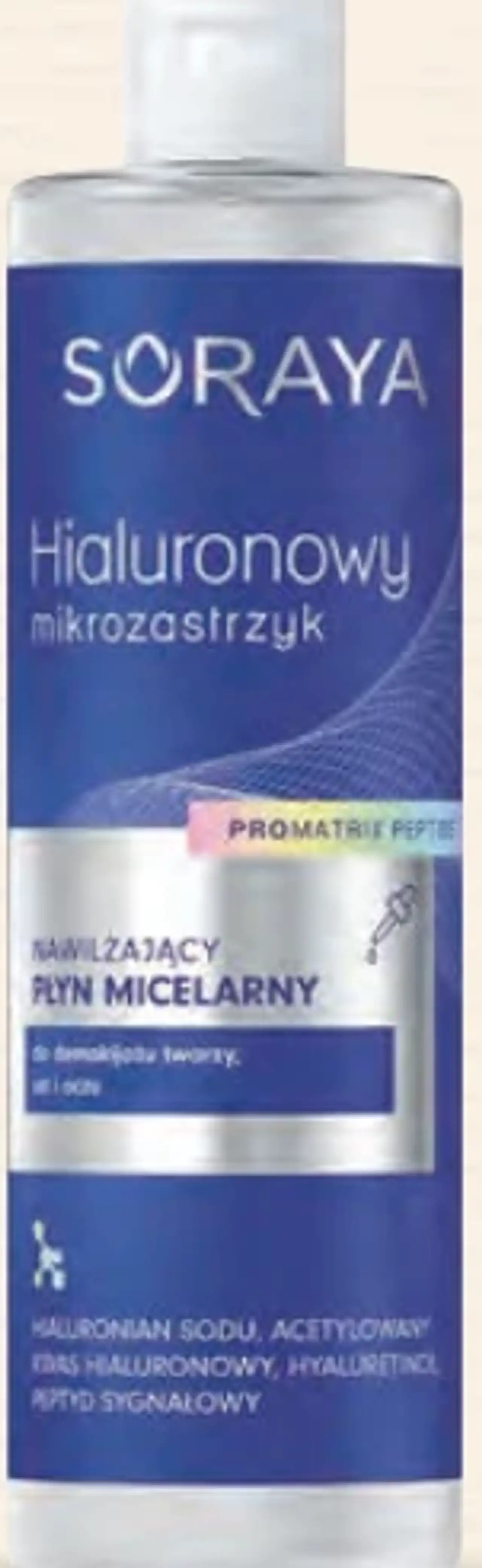 Soraya Hialuronowy Mikrozastrzyk Płyn Micelarny