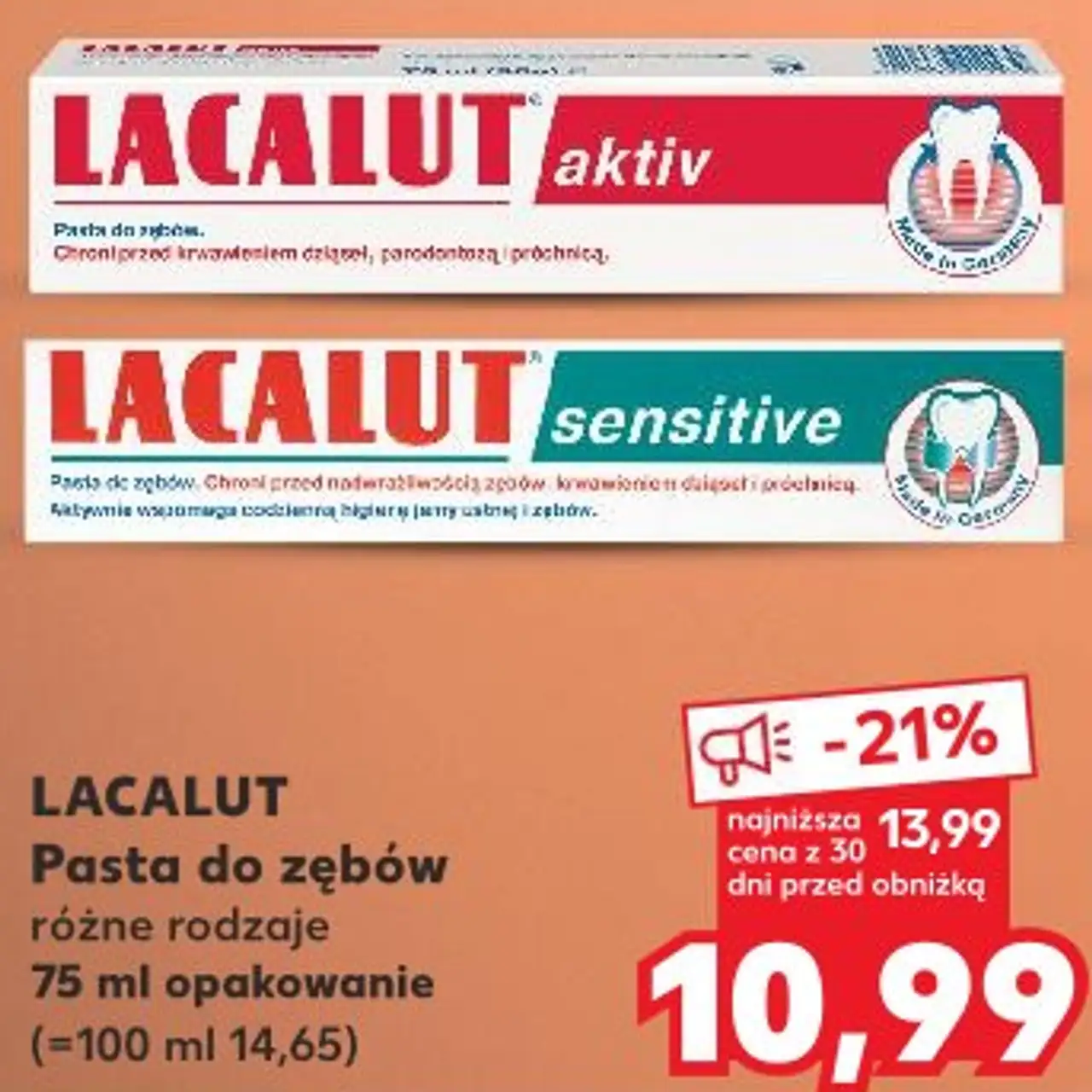Lacalut Pasta do zębów