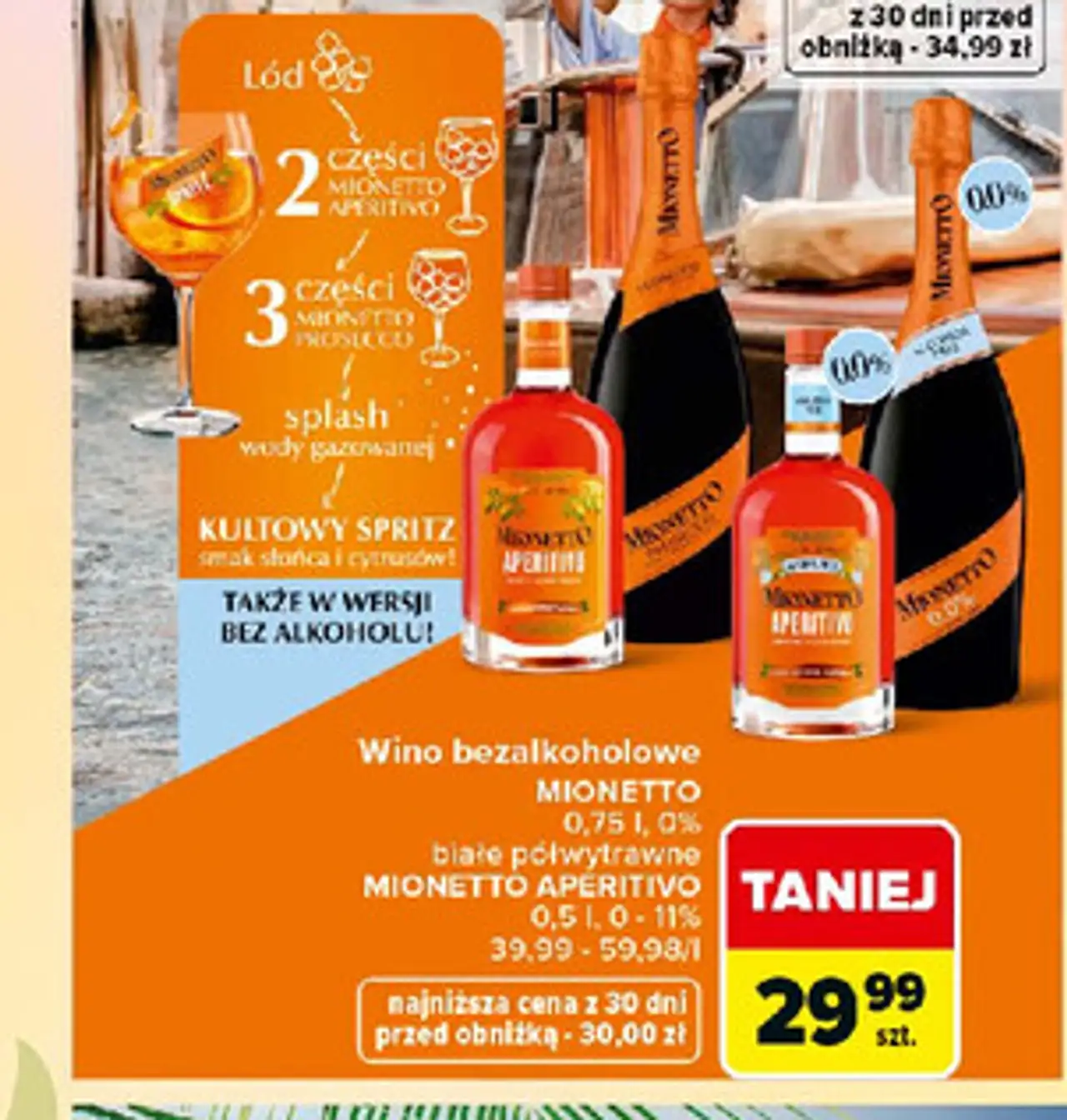 Vermouth Mionetto Aperitivo Free