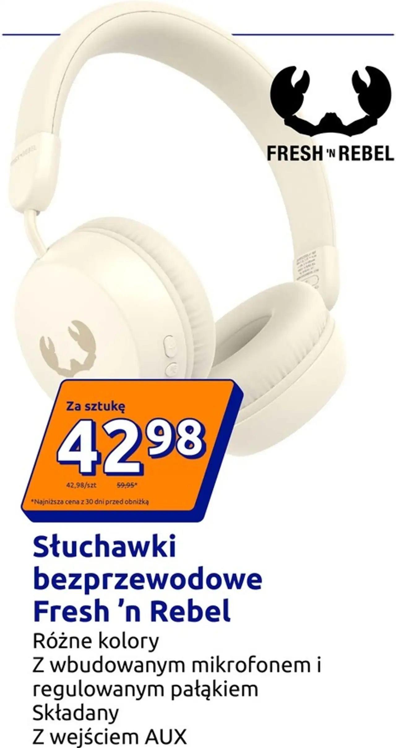Słuchawki bezprzewodowe Fresh 'n Rebel