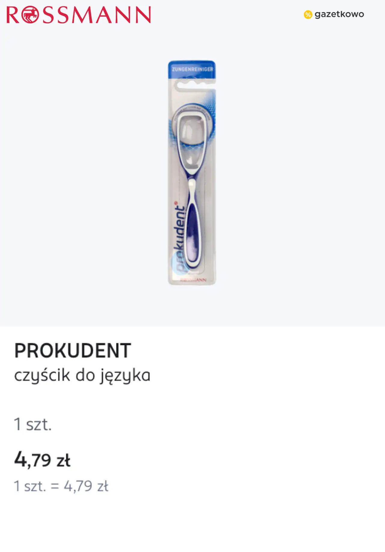 PROKUDENT czyścik do języka