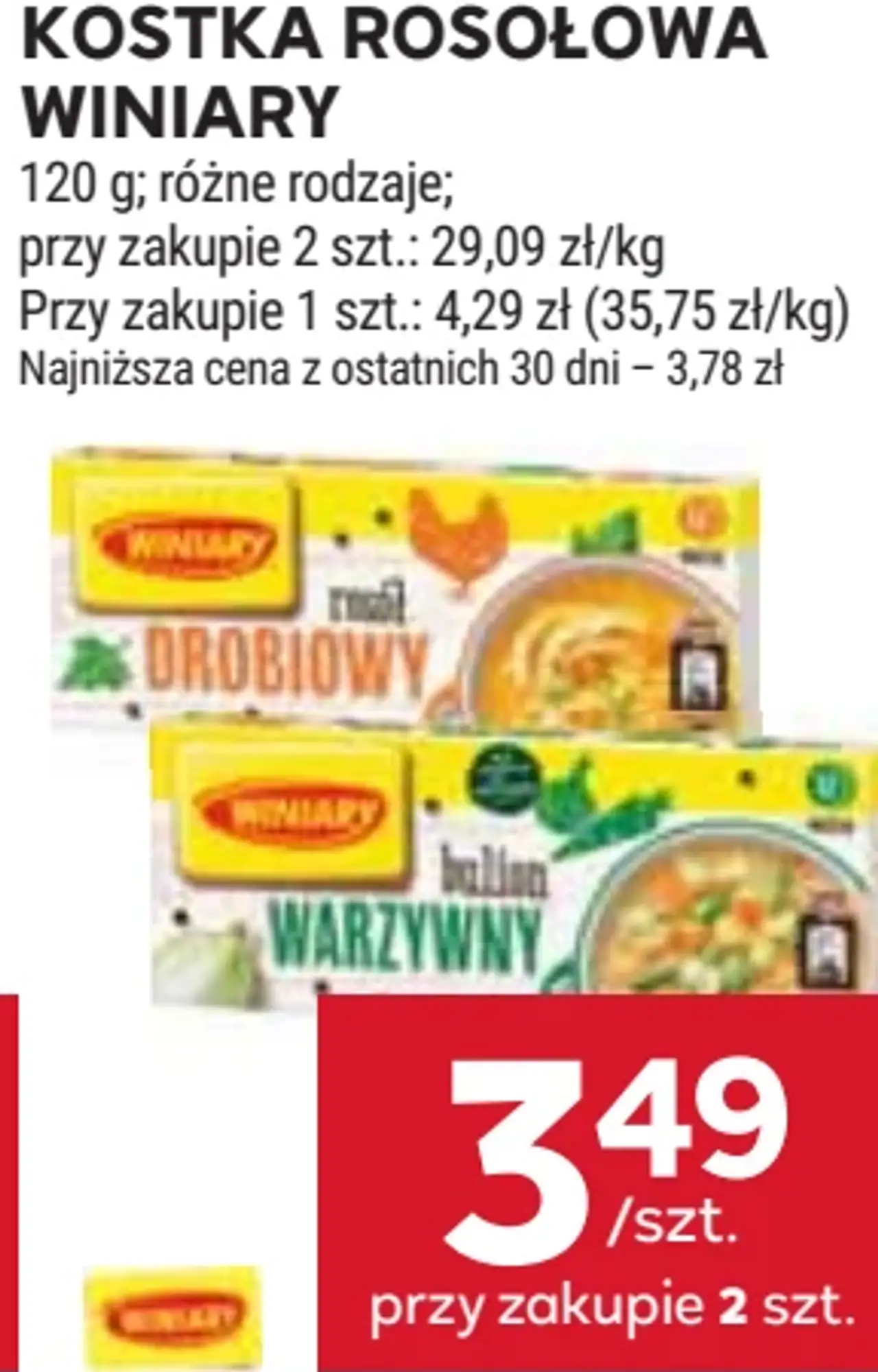 Kostka rosołowa Winiary