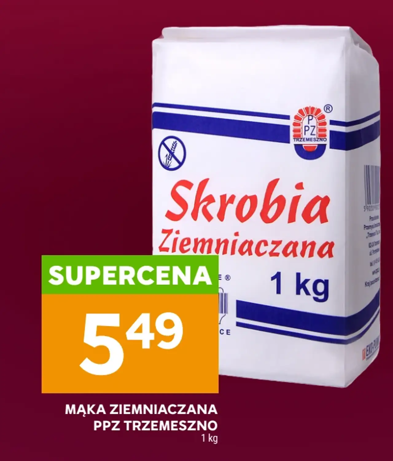 Mąka ziemniaczana PPZ Trzemeszno