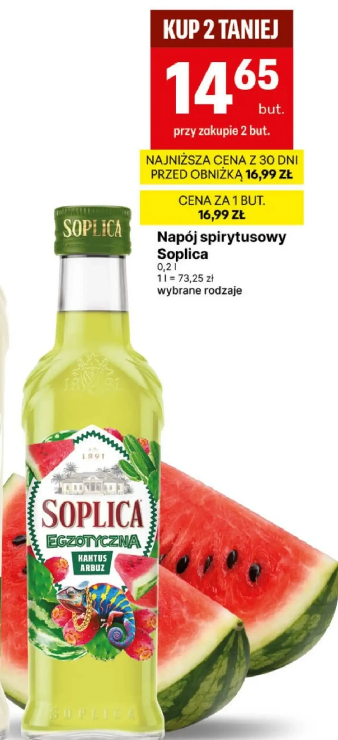 Napój spirytusowy Soplica
