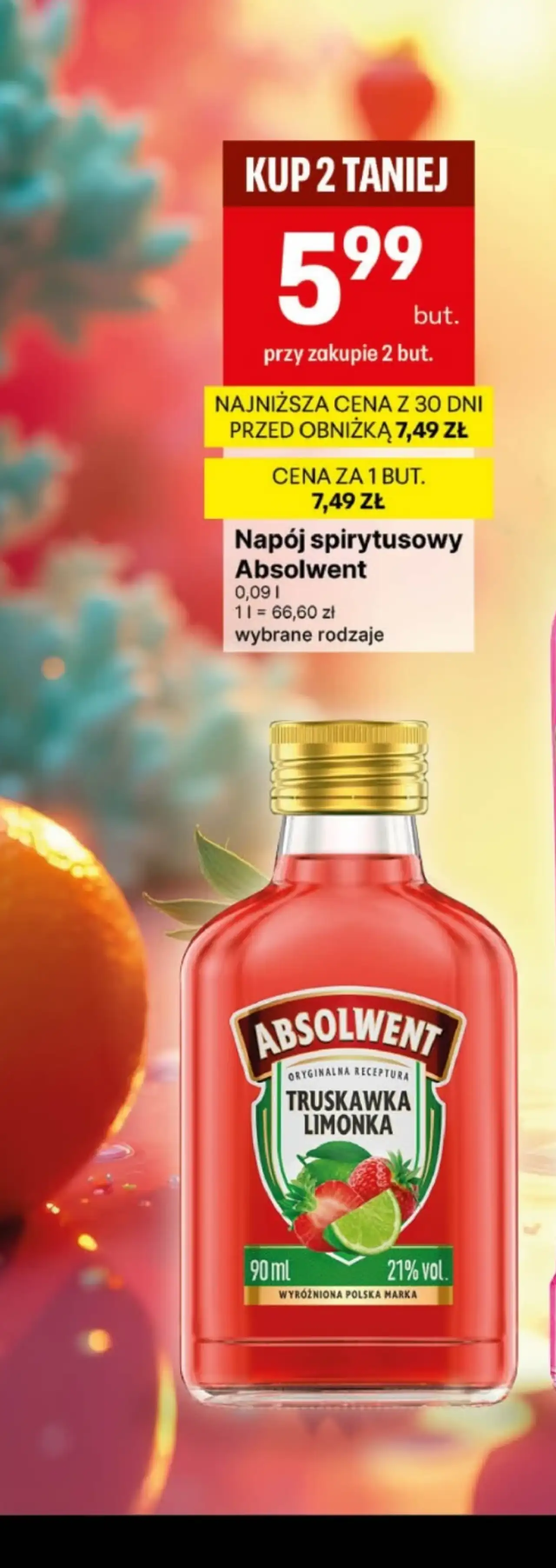 Napój spirytusowy Absolwent