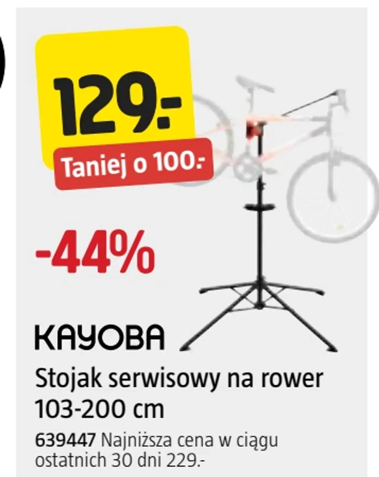 Stojak serwisowy na rower Kayoba 103-200 cm