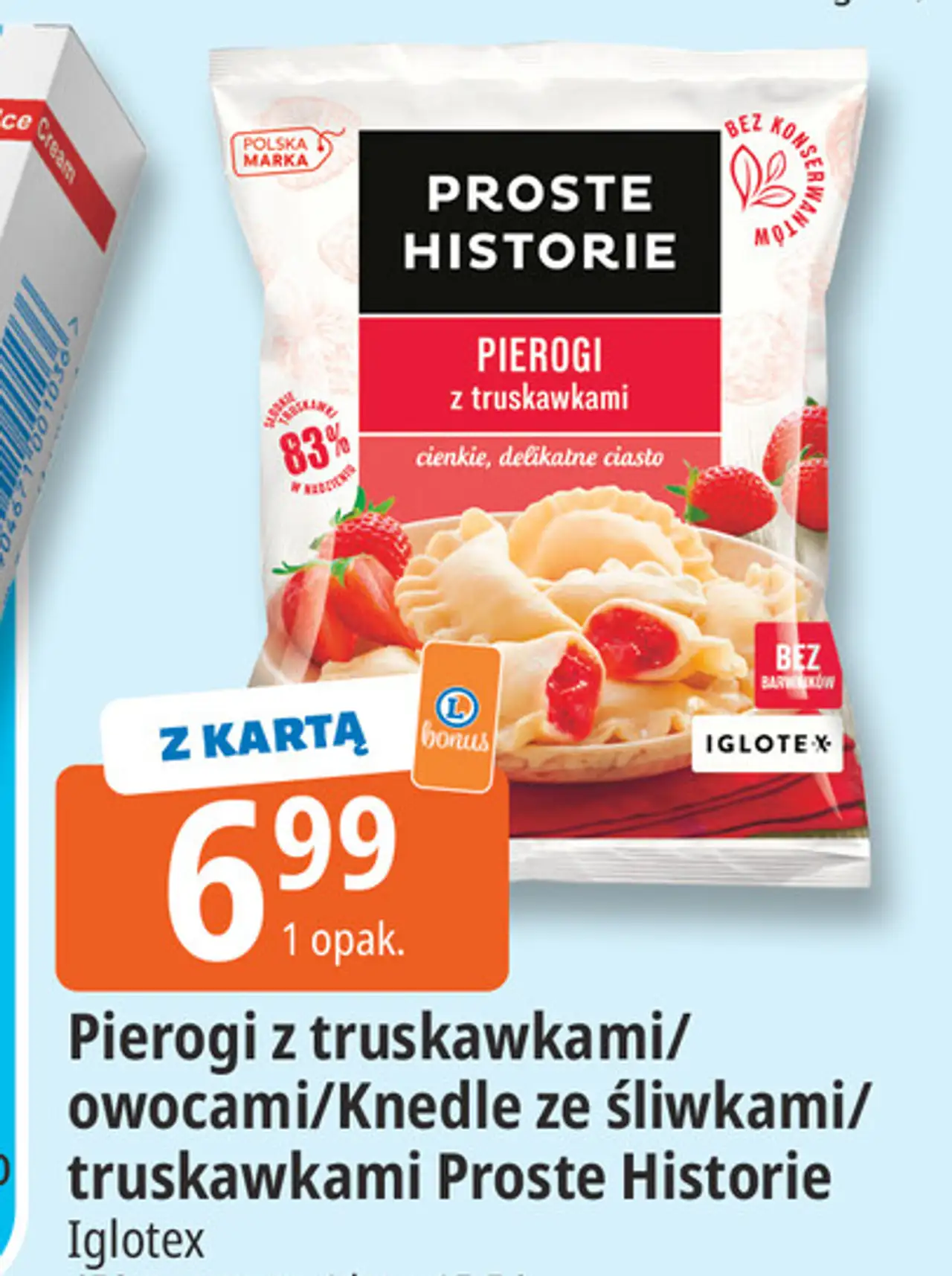 Pierogi z truskawkami/owocami/Knedle ze śliwkami/truskawkami Proste Historie