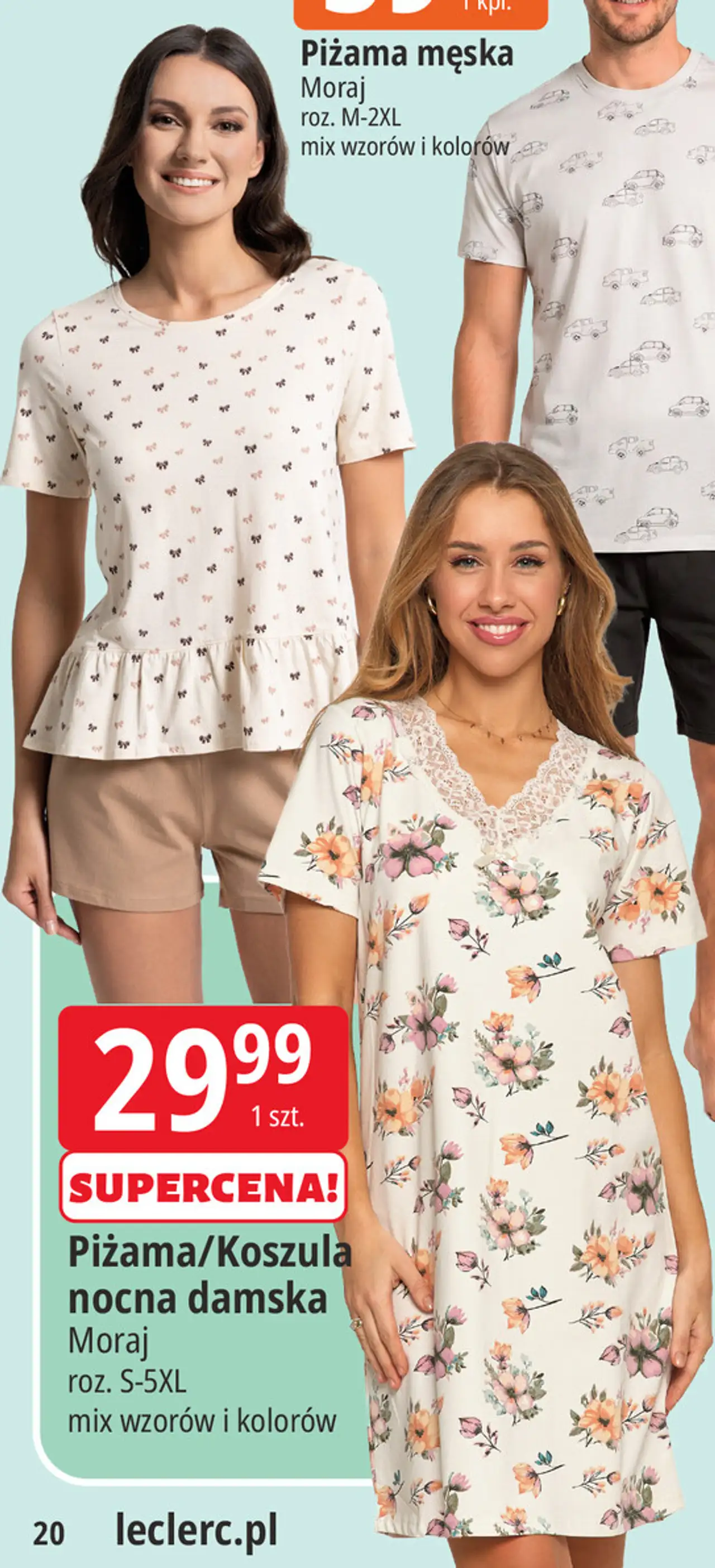 Piżama/Koszula nocna damska Moraj