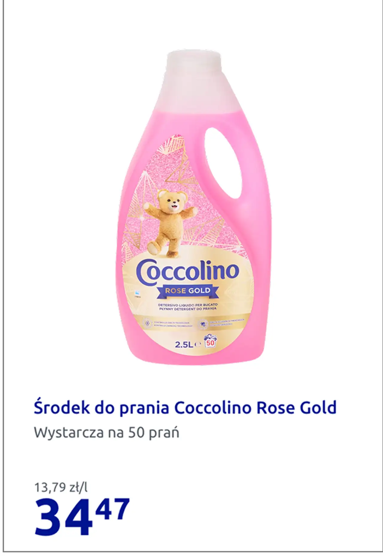 Środek do prania Coccolino Rose Gold