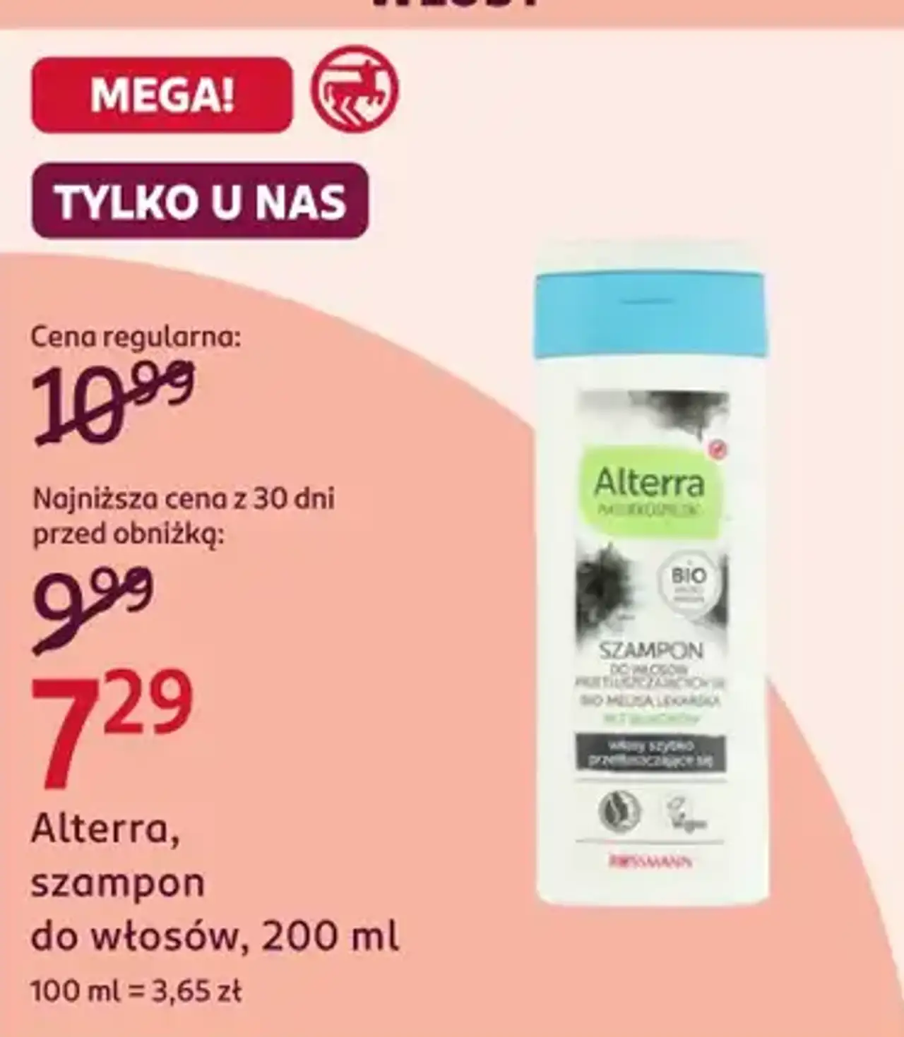 Alterra szampon do włosów