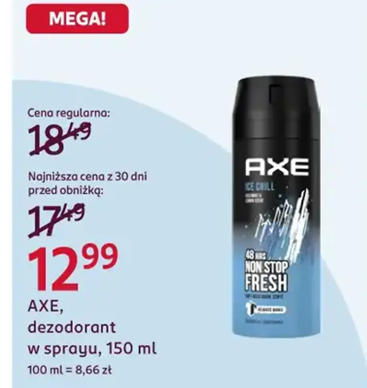 AXE, dezodorant w sprayu