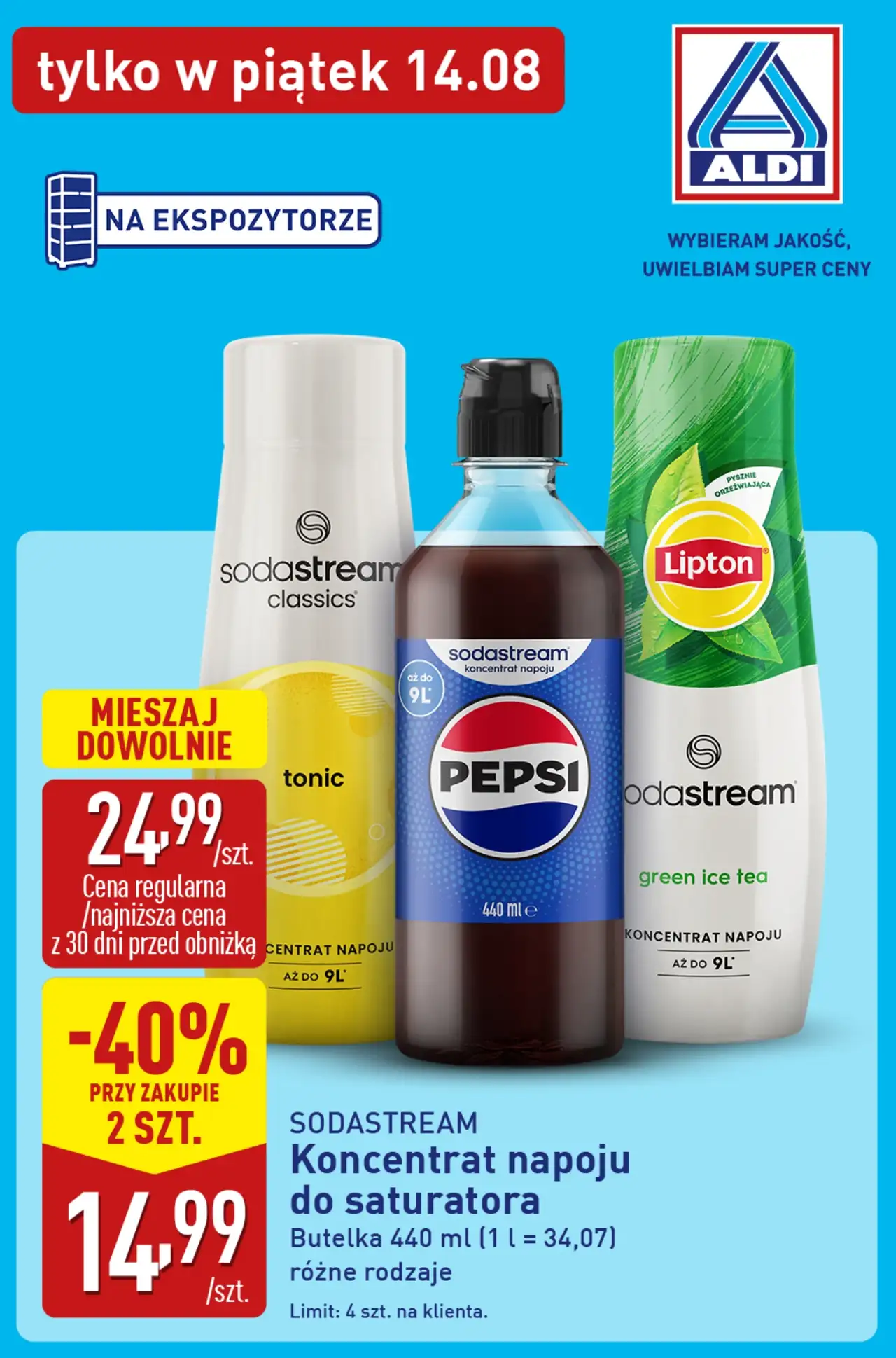 SODASTREAM Koncentrat napoju do saturatora