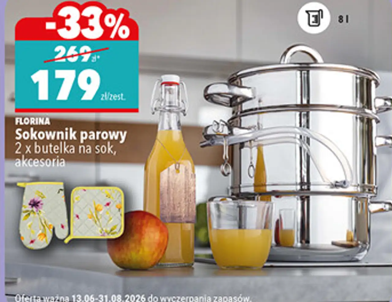 Florina Sokownik parowy