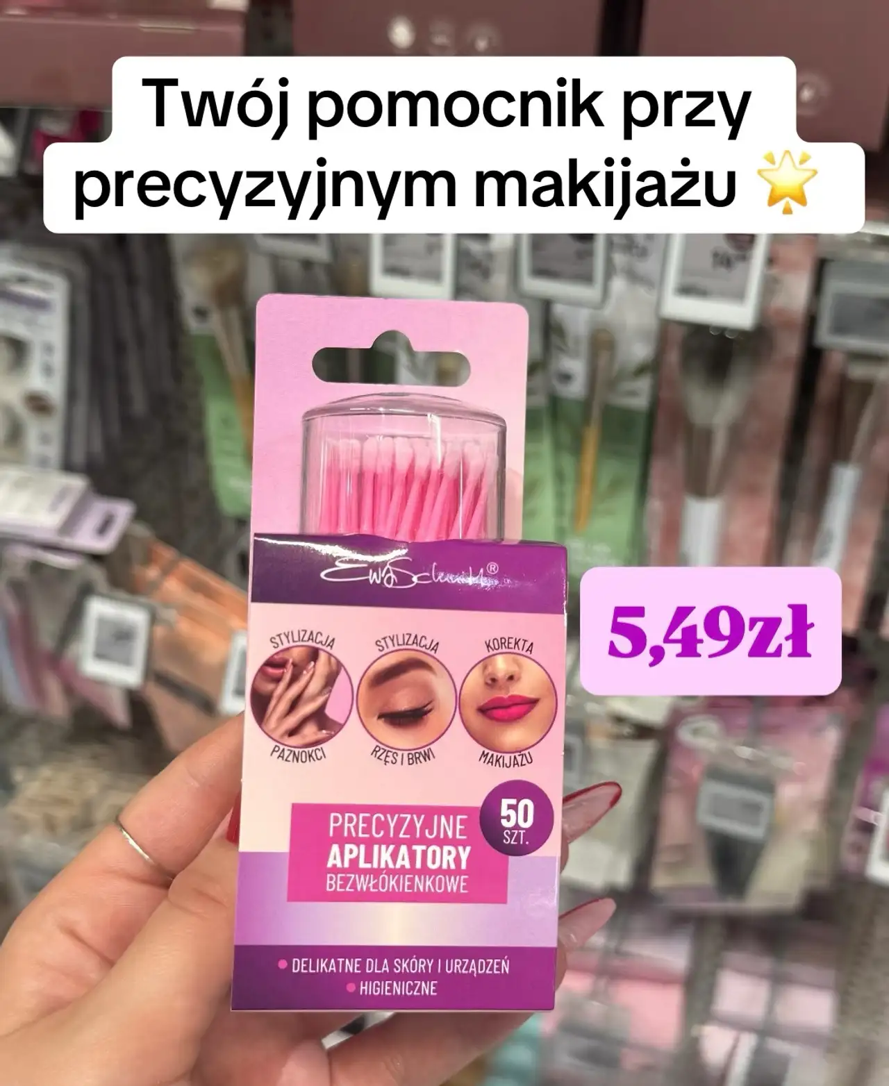 Ewa Schmitt Precyzyjne aplikatory bezwłókienkowe 50 szt.