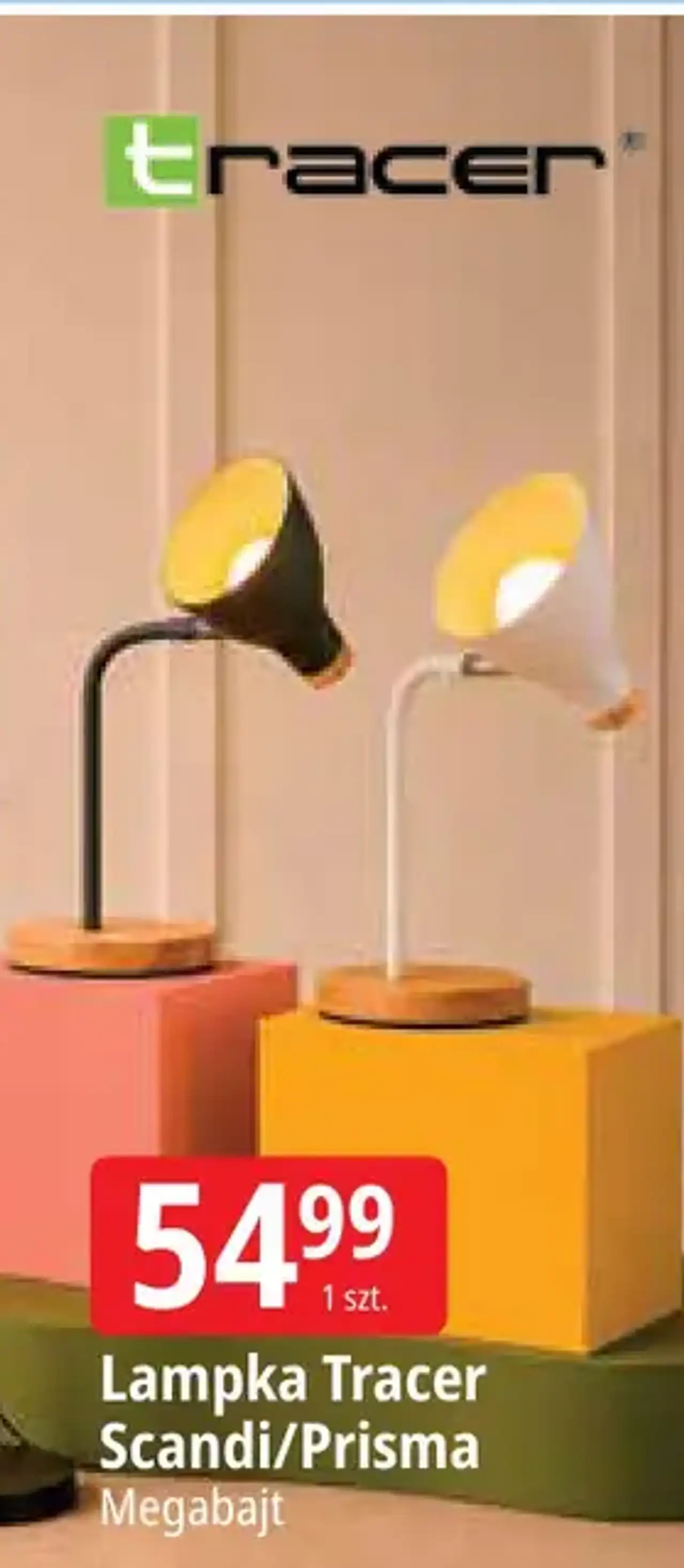Lampka Tracer Scandi/Prisma Megabajt