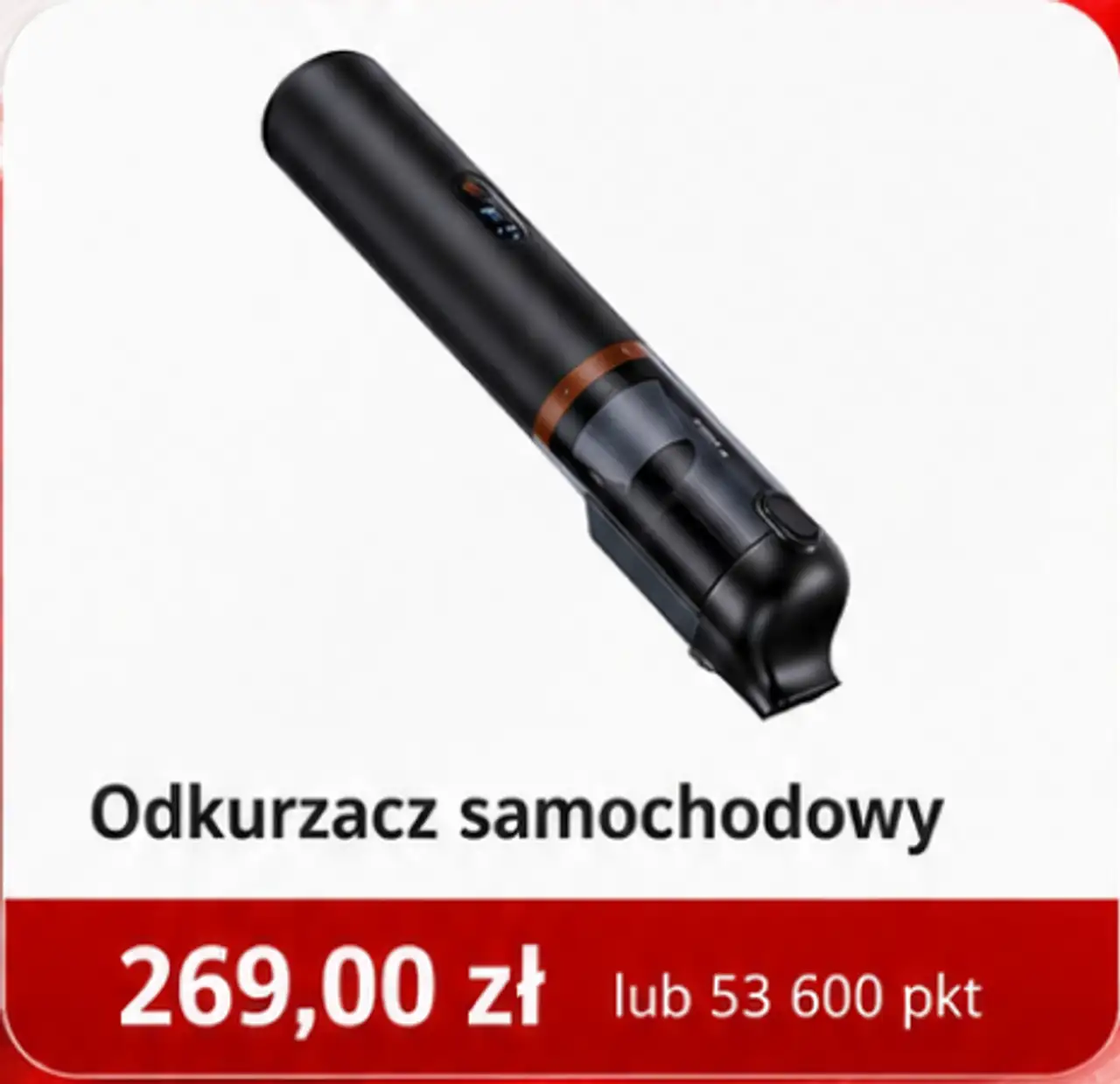Odkurzacz samochodowy