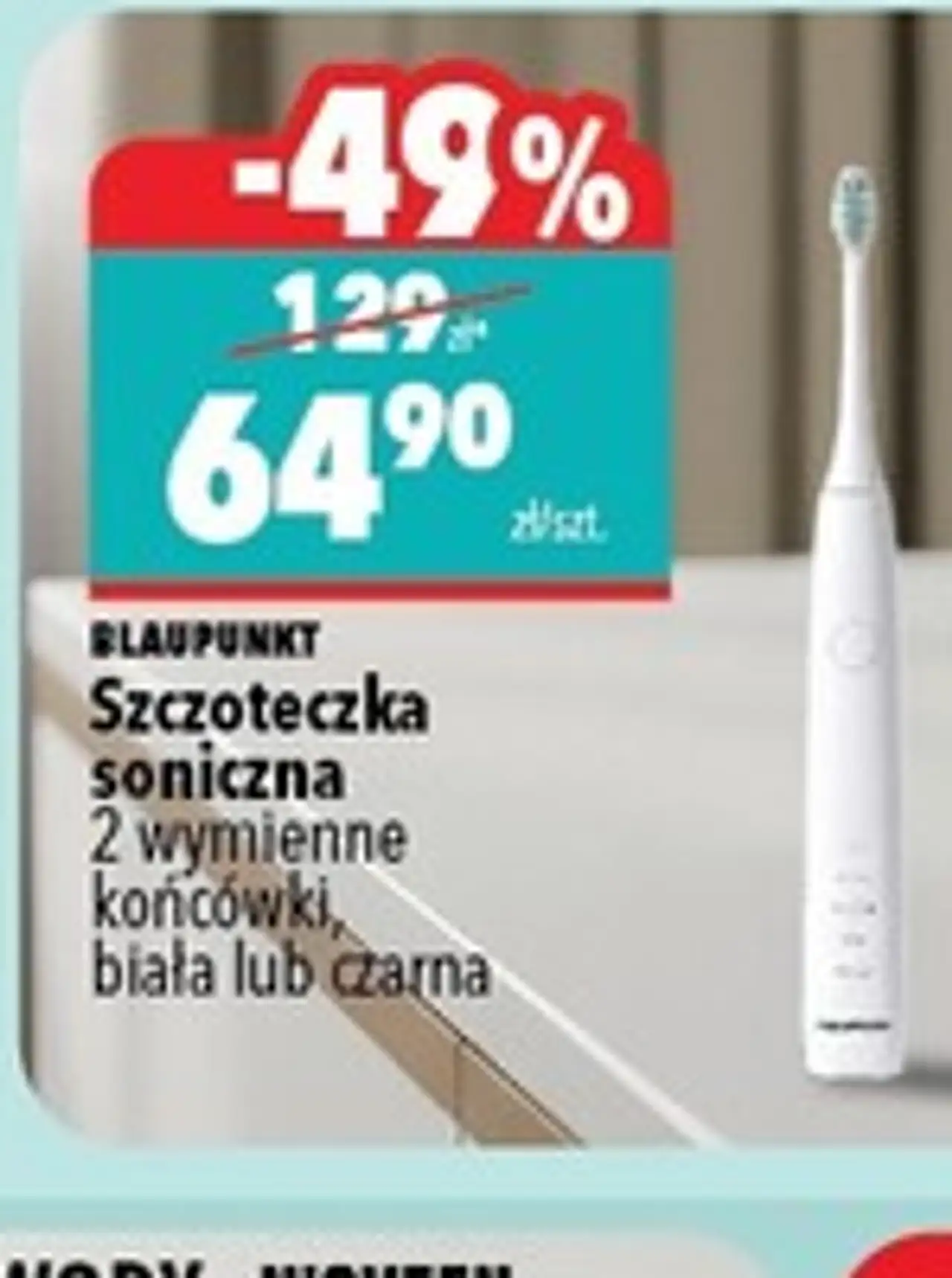 Szczoteczka soniczna dts612 Blaupunkt