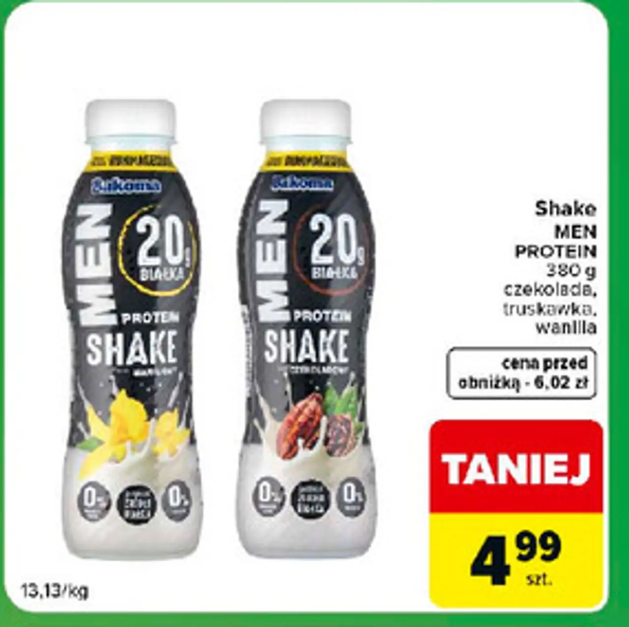 Shake proteinowy Men Protein Bakoma