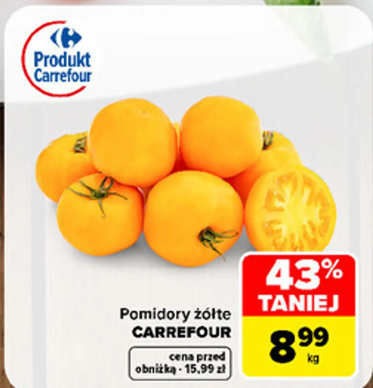 Pomidory żółte CARREFOUR