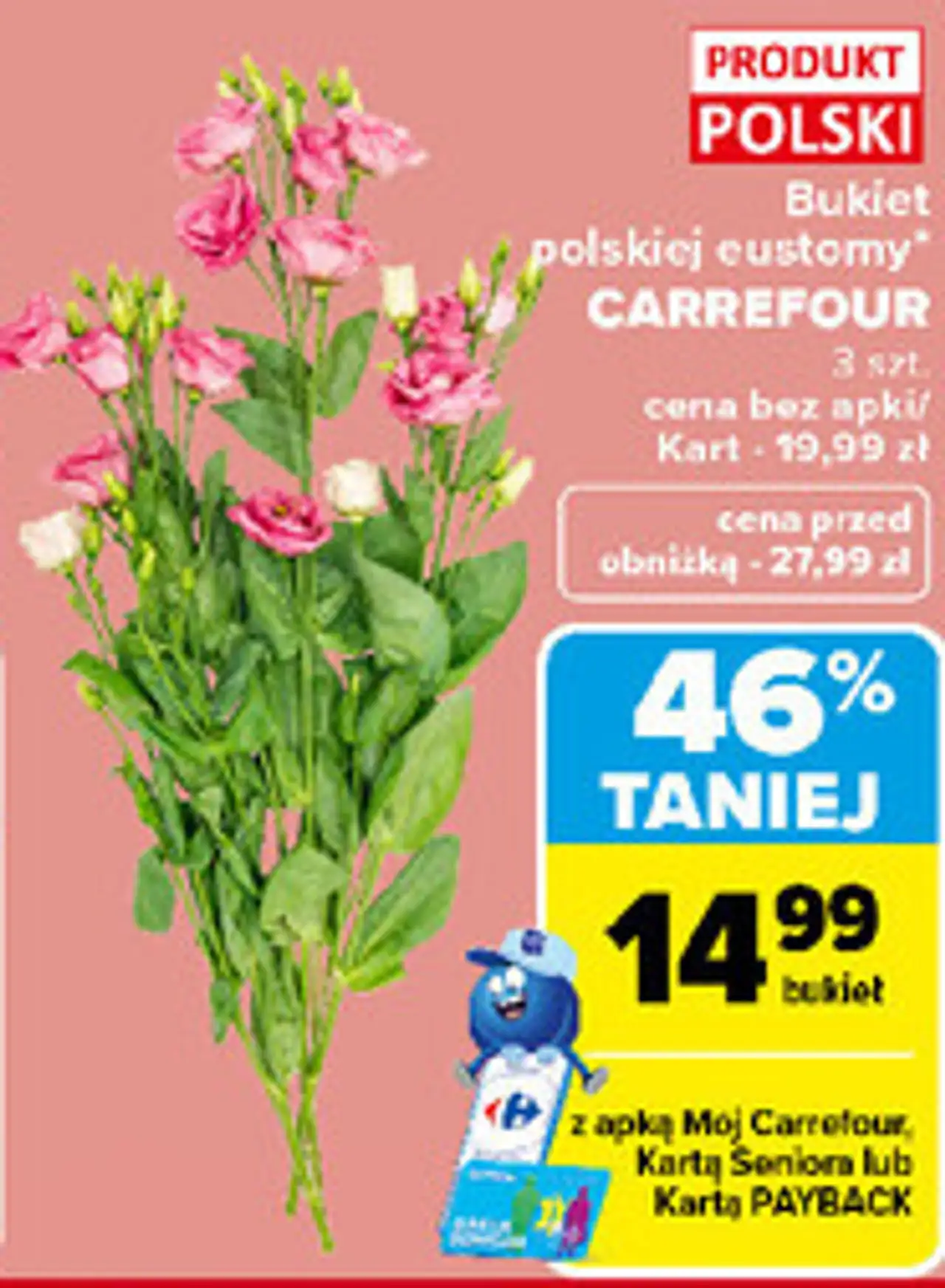Bukiet polskiej eustomy CARREFOUR
