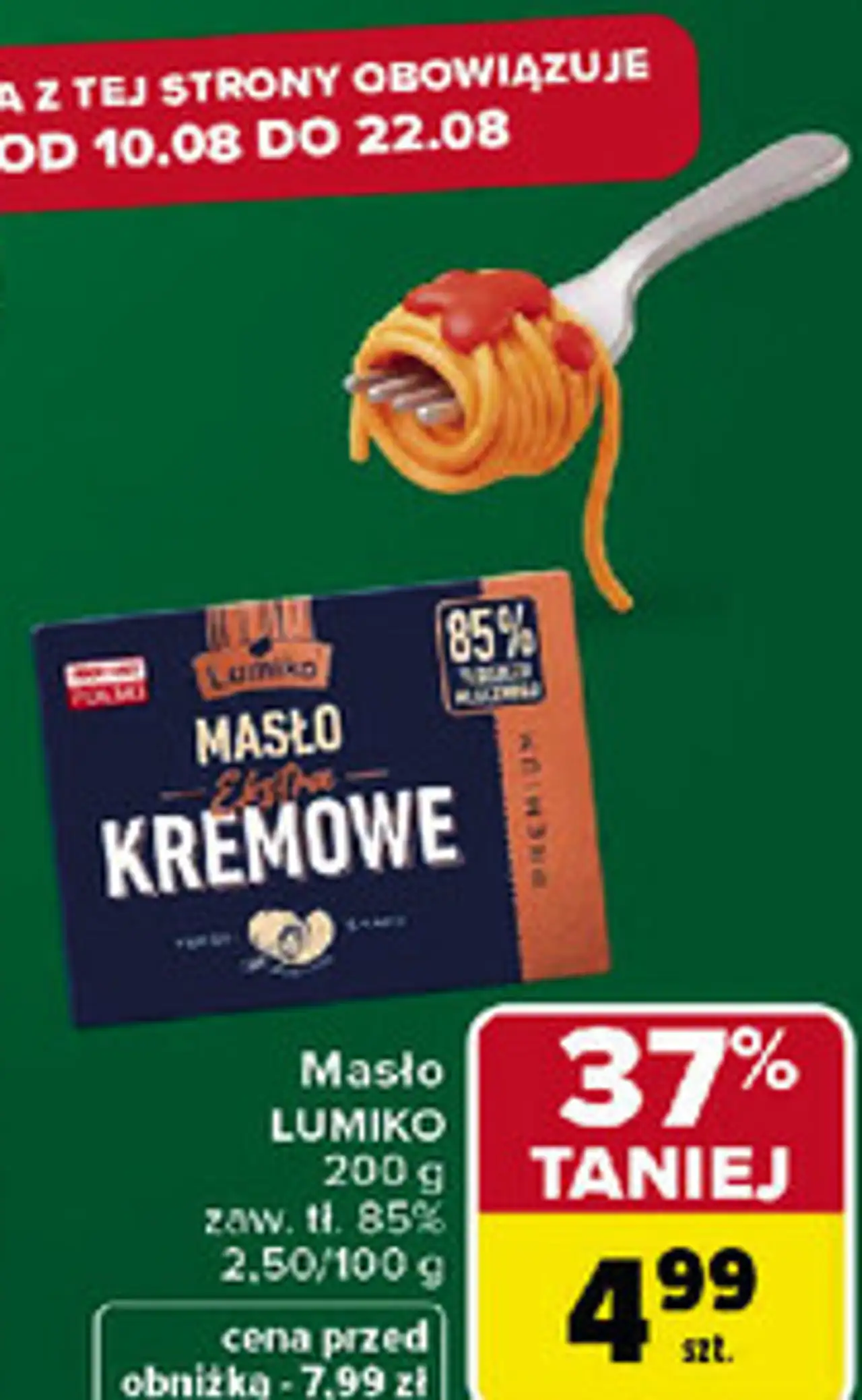 Masło LUMIKO Kremowe