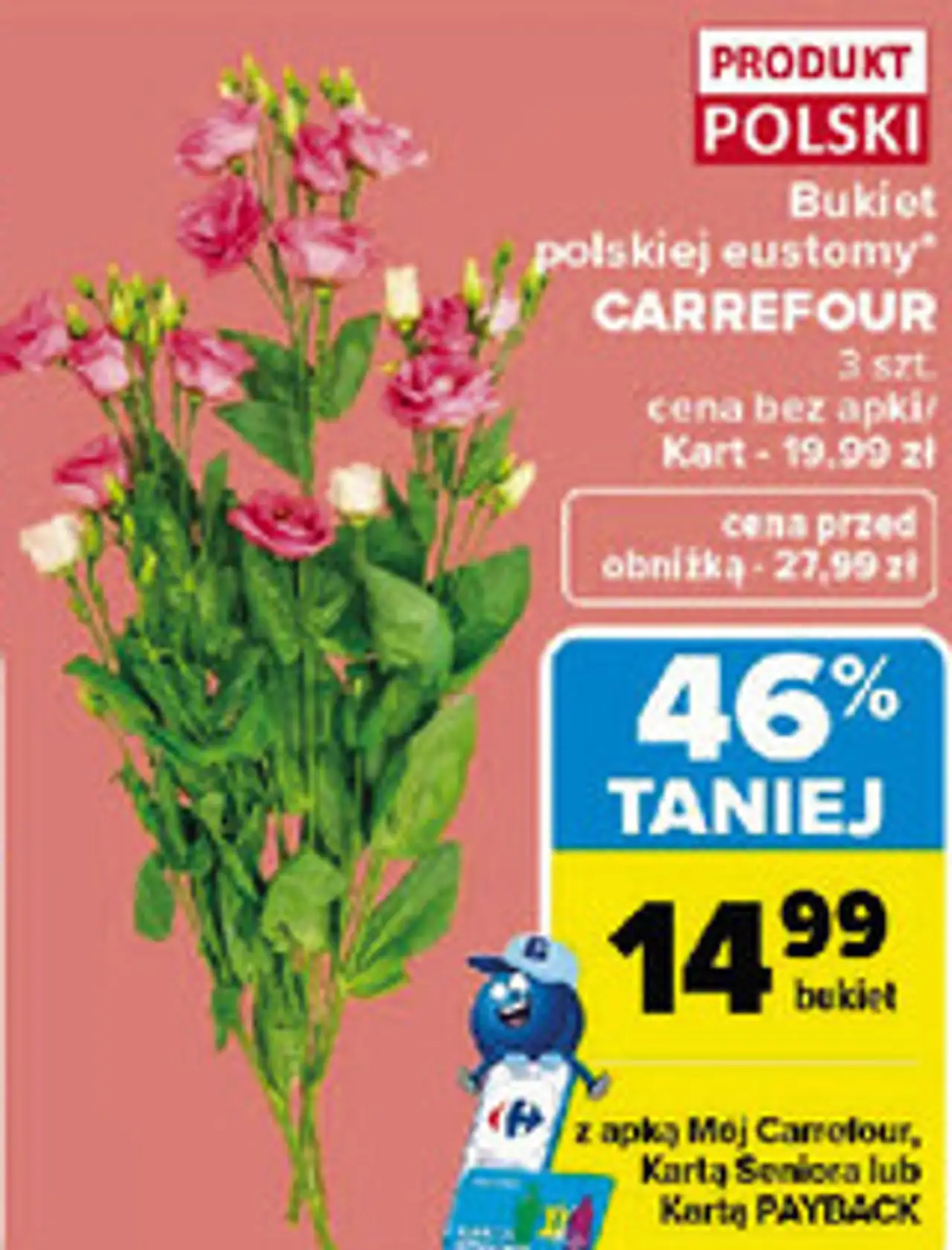 Bukiet polskiej eustomy CARREFOUR