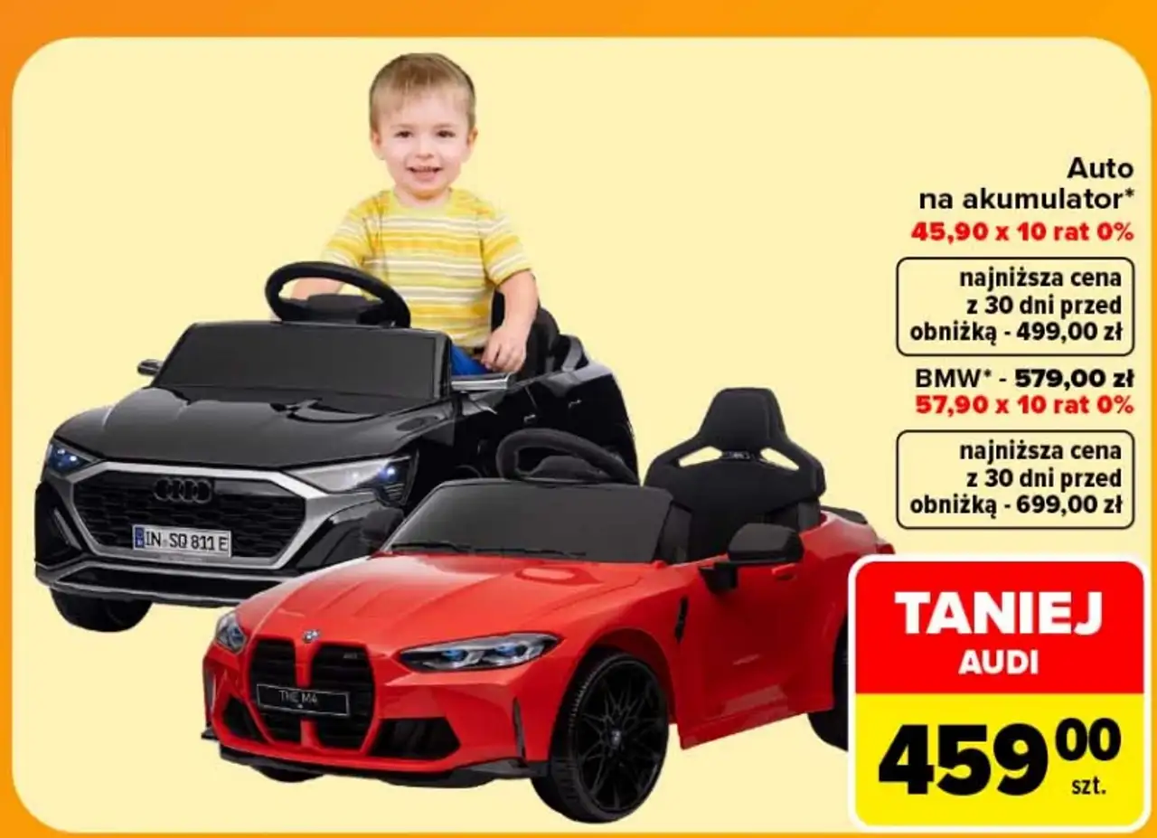 Auto na akumulator Audi