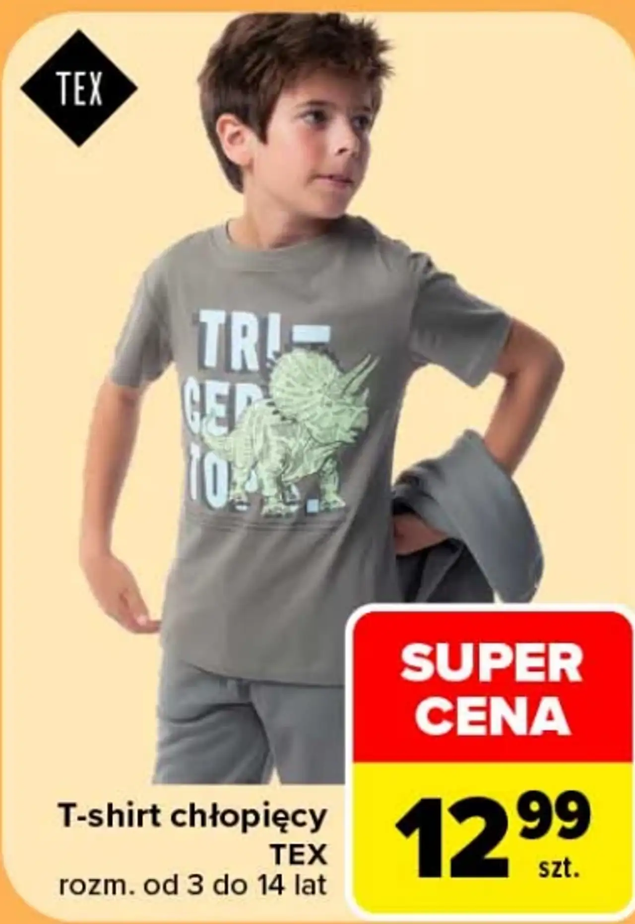 T-shirt chłopięcy TEX