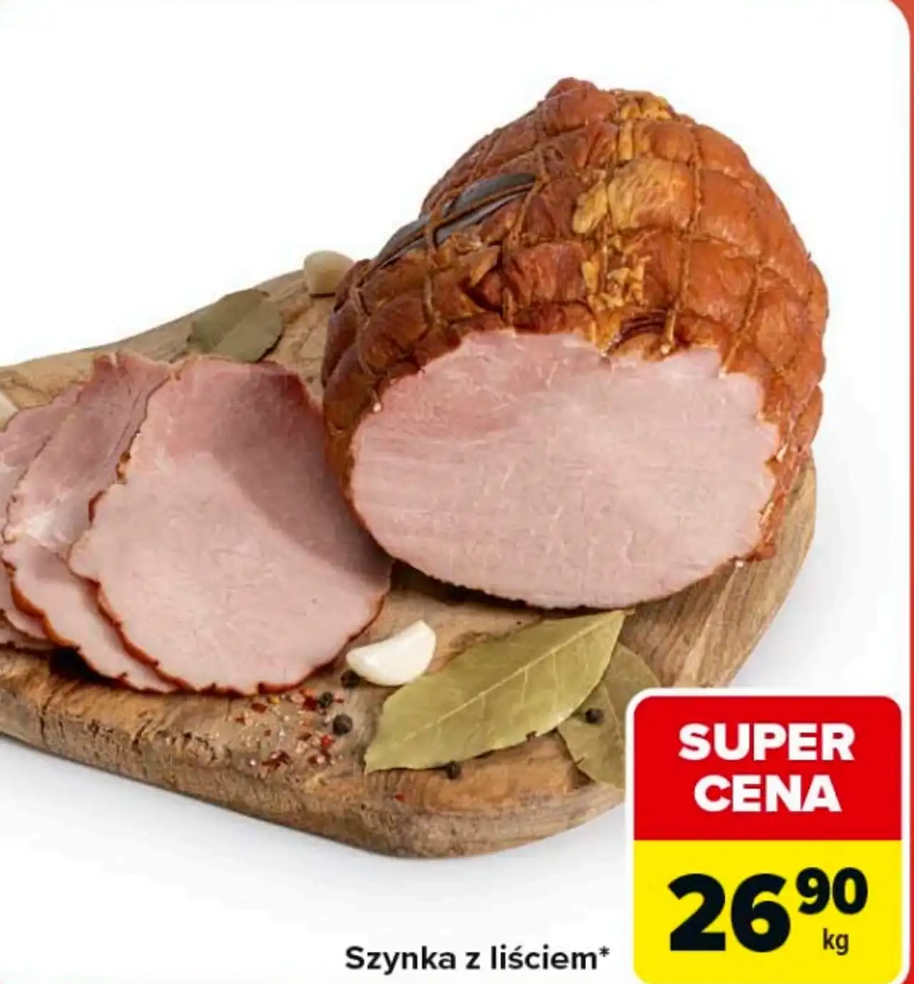 Szynka z liściem