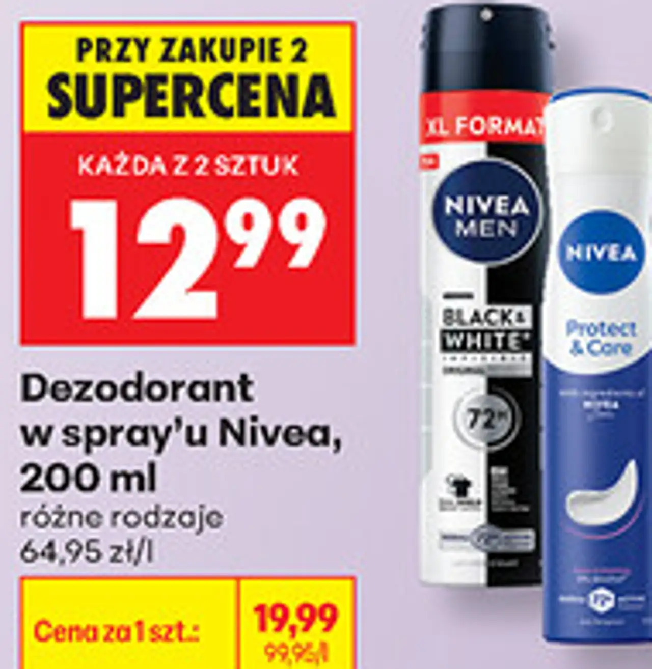 Dezodorant w spray'u Nivea