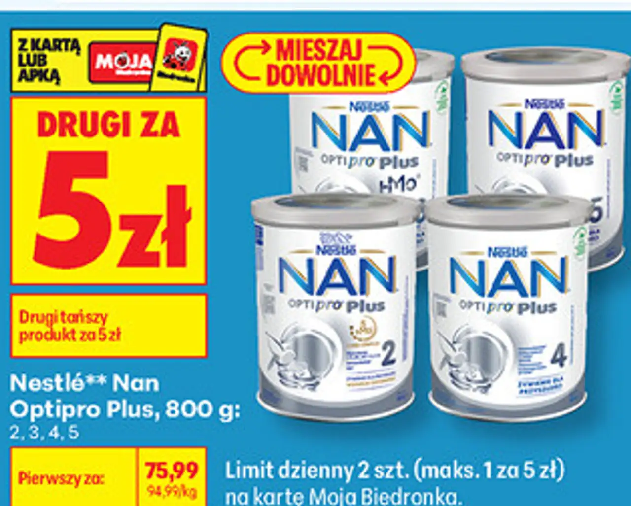 Nestlé Nan Optipro Plus, 800 g