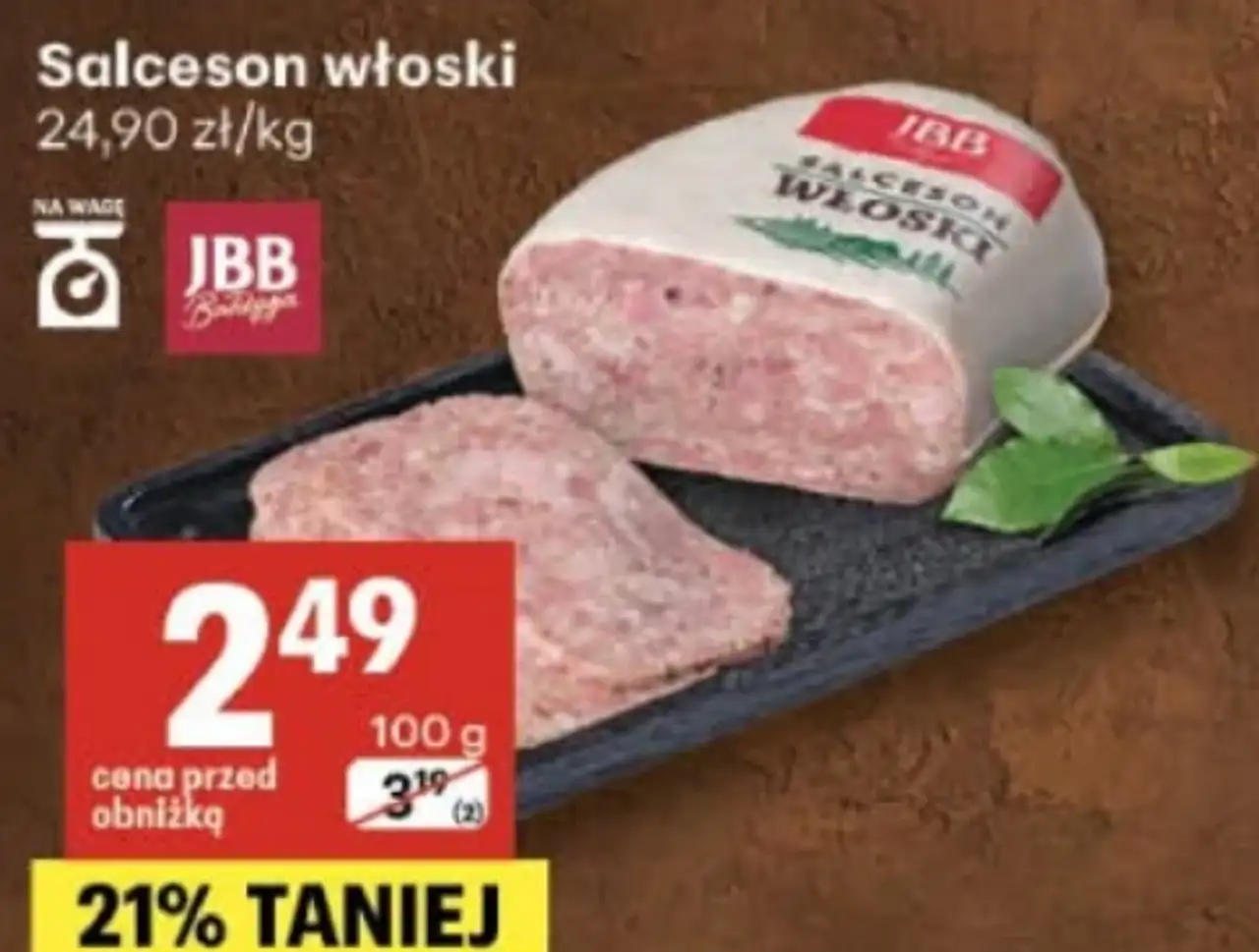Salceson włoski JBB Bałdyga
