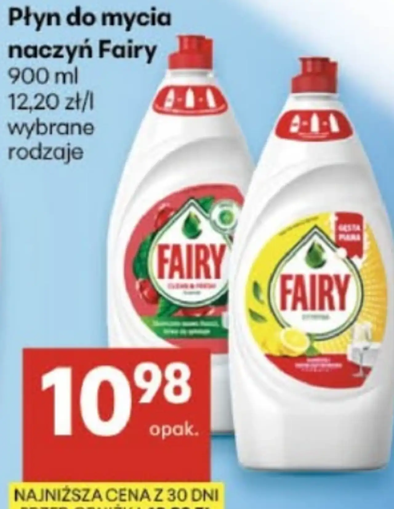 Płyn do mycia naczyń Fairy