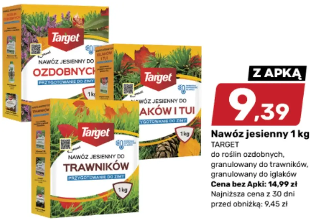 Nawóz jesienny 1 kg TARGET