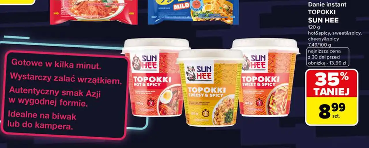 Danie instant TOPOKKI SUN HEE