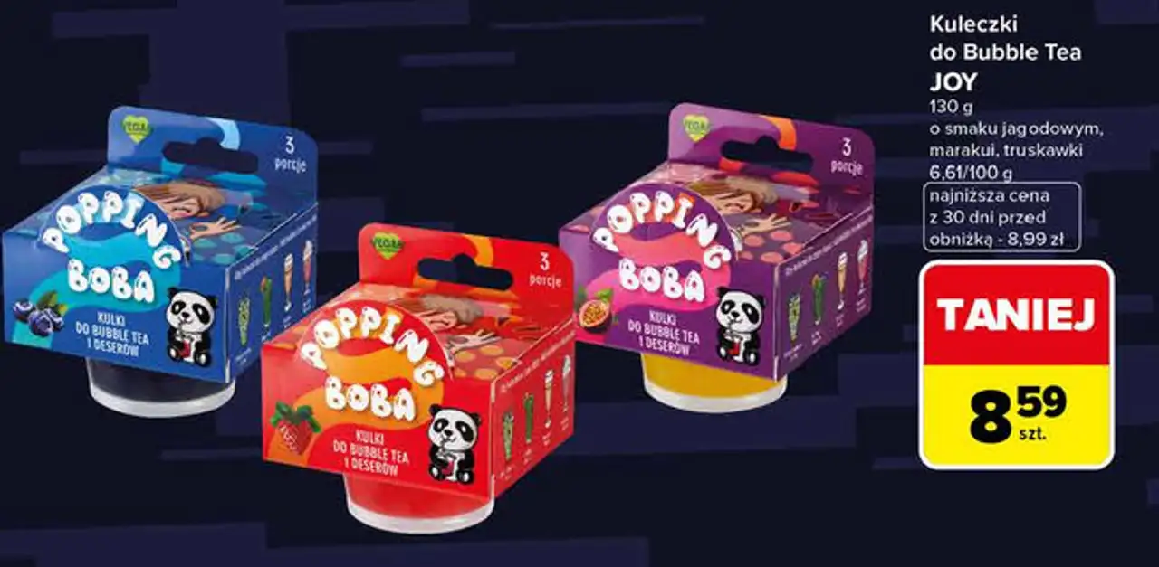 Kuleczki do Bubble Tea JOY