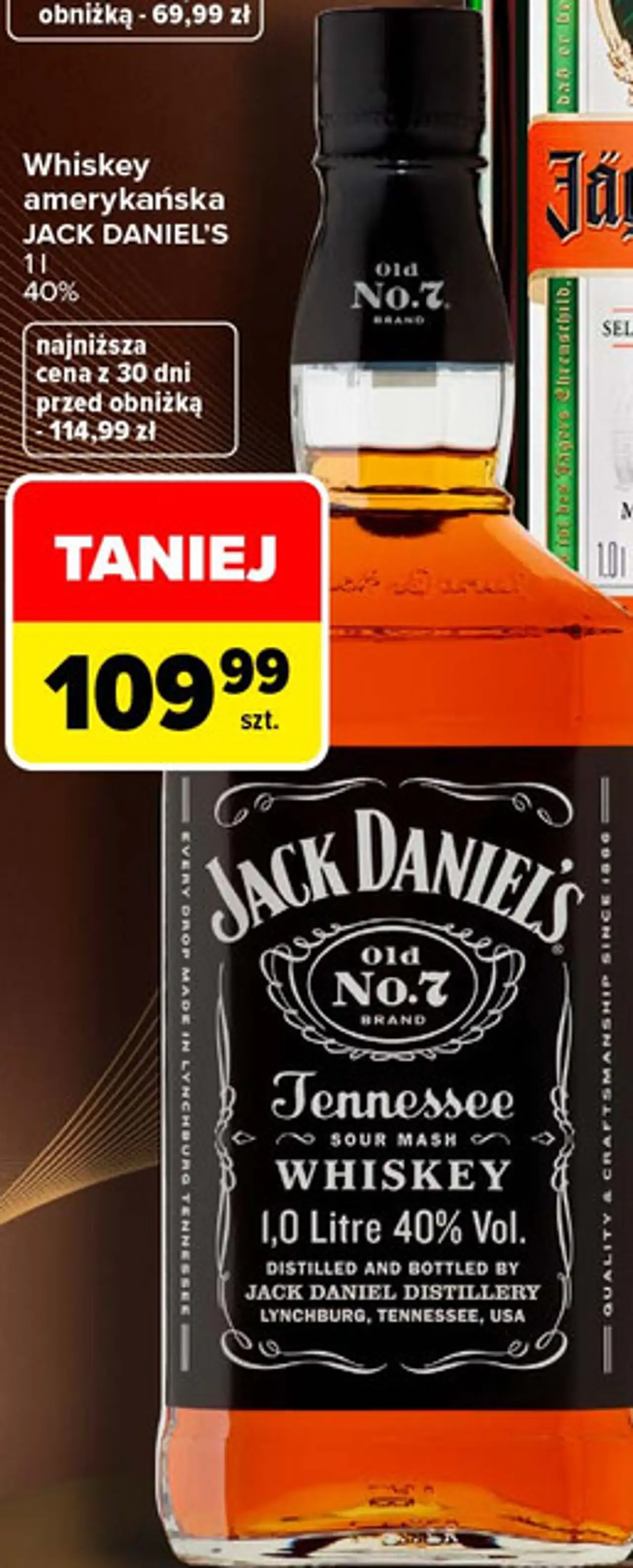 Whiskey amerykańska Jack Daniel's