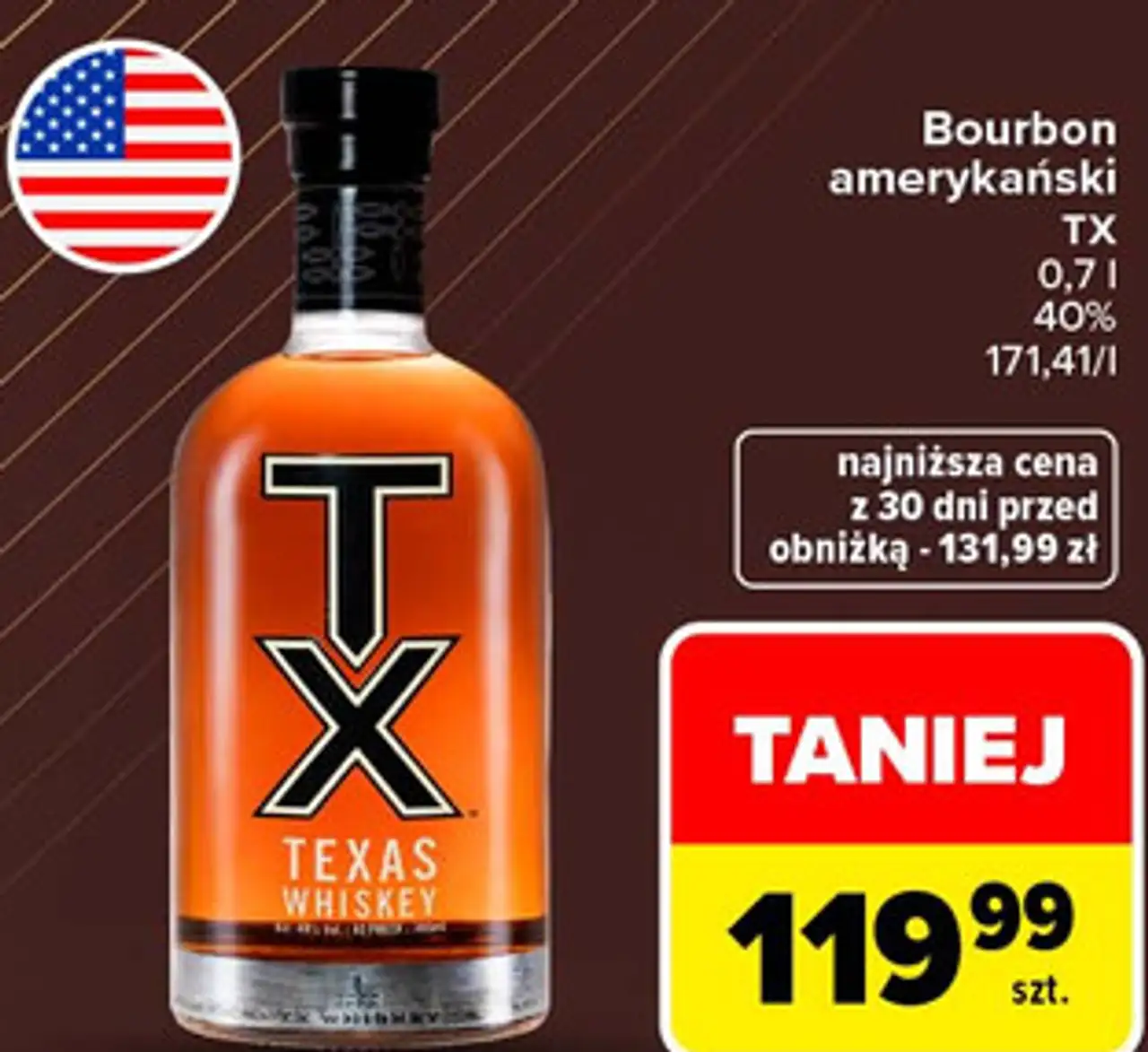 Bourbon amerykański TX