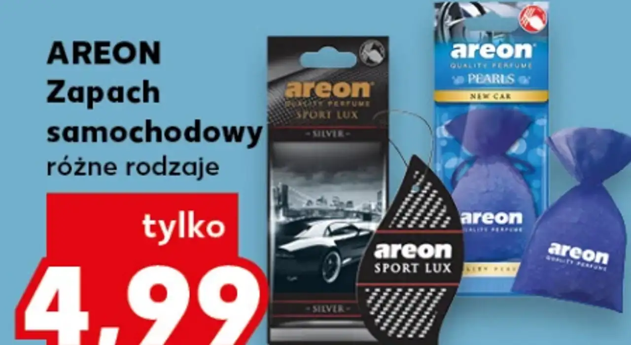 AREON Zapach samochodowy różne rodzaje