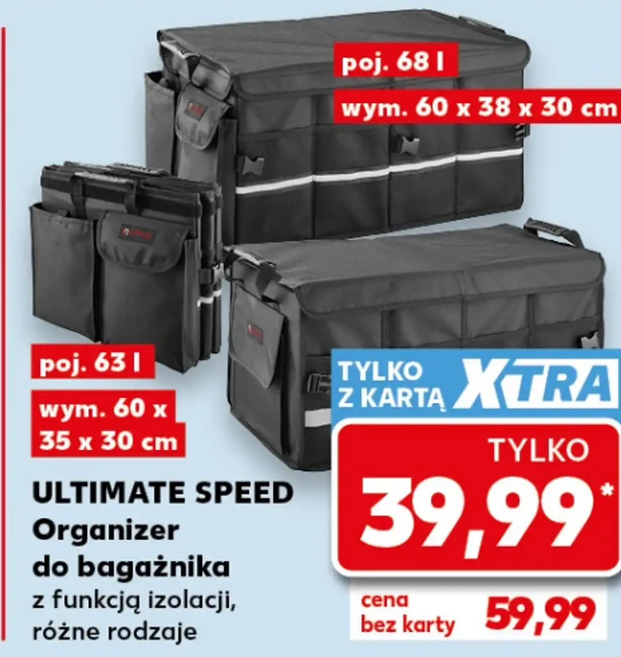 ULTIMATE SPEED Organizer do bagażnika