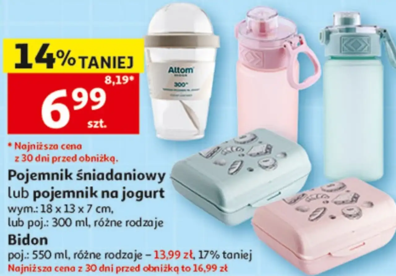 Pojemnik śniadaniowy lub pojemnik na jogurt Altom Design