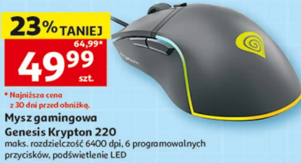 Mysz gamingowa Genesis Krypton 220