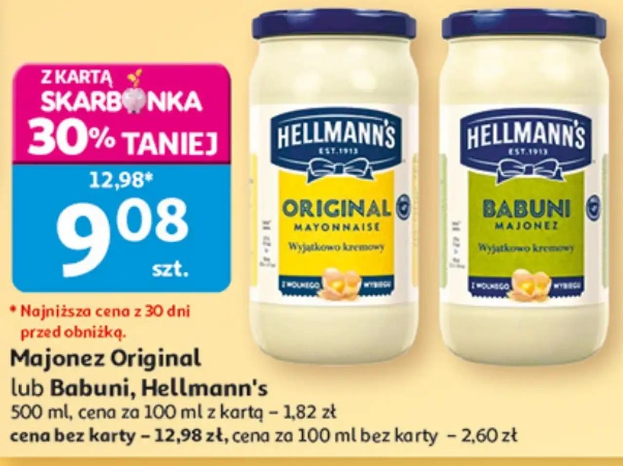 Majonez Original lub Babuni, Hellmann's