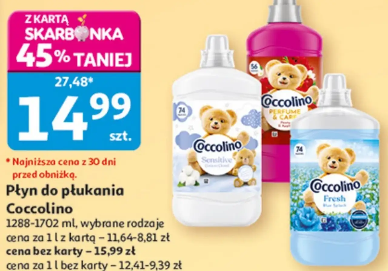 Płyn do płukania Coccolino