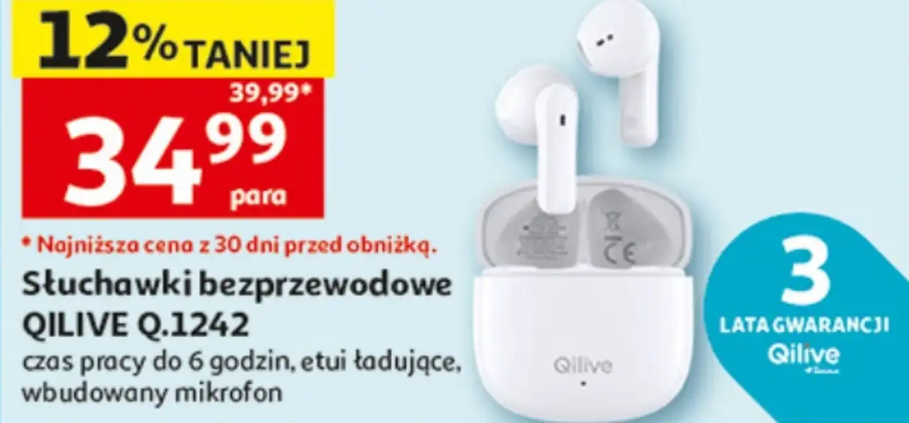 Słuchawki bezprzewodowe QILIVE Q.1242