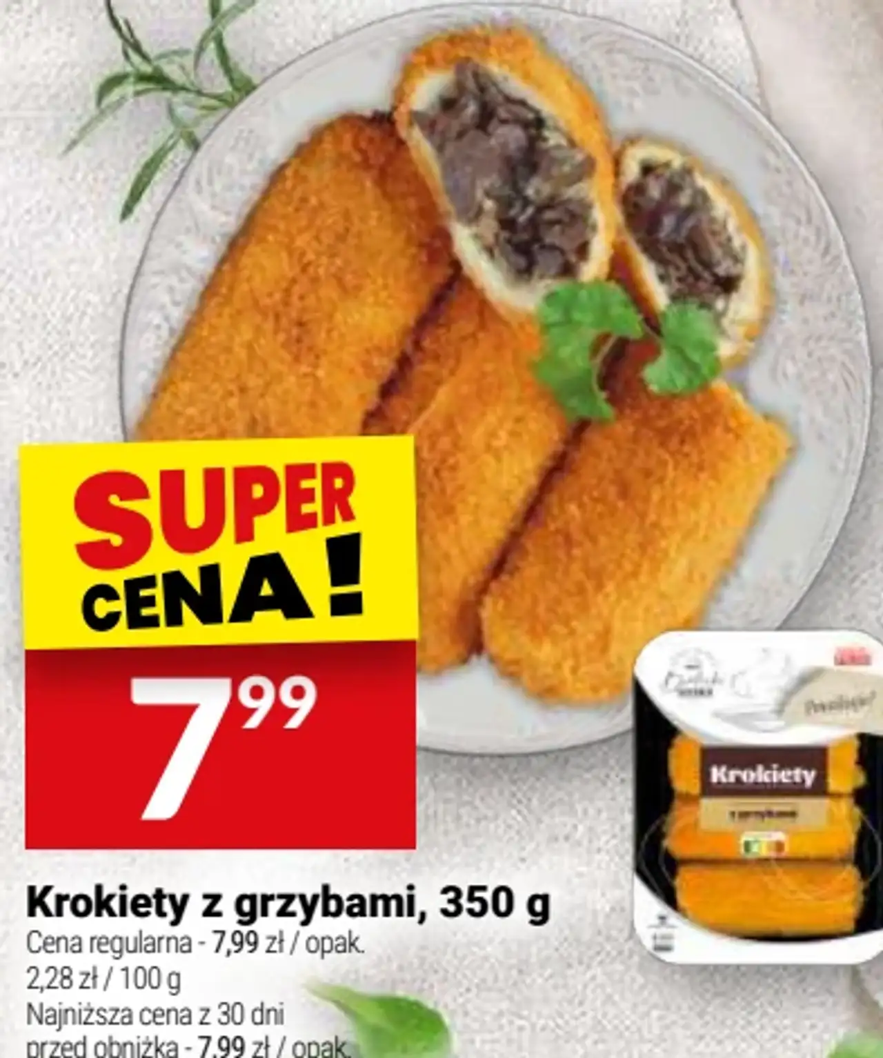 Krokiety z grzybami Białecki Kuchnia