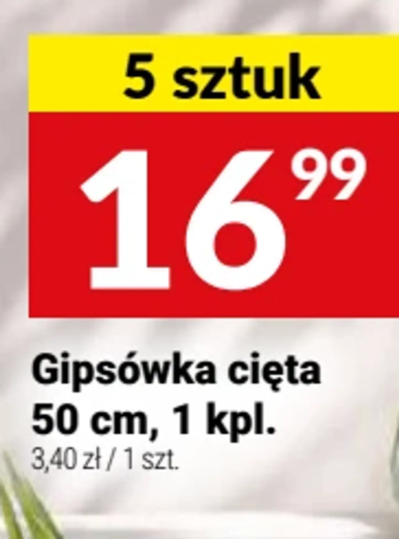 Gipsówka cięta, 1 kpl.